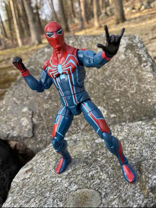 REVIEW Marvel Legends Velocity Suit SpiderMan Figure