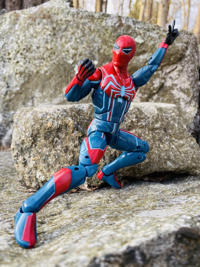 REVIEW Marvel Legends Velocity Suit SpiderMan Figure