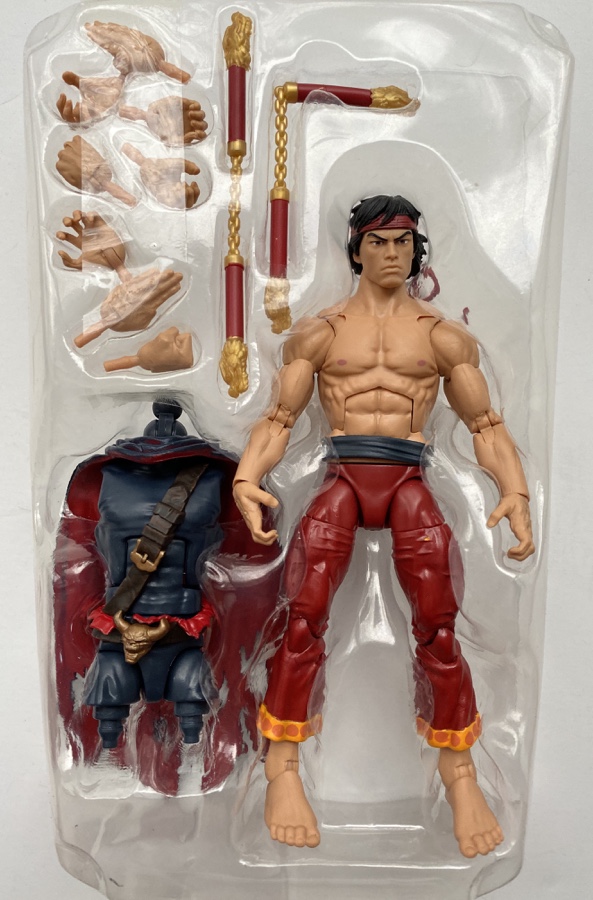Spider-Man Legends Shang Chi Figure and Accessories Demogoblin Series