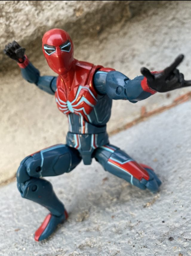 Review Marvel Legends Velocity Suit Spider-Man Figure