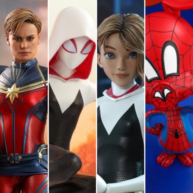 Hot Toys Marvel Movie Masterpiece Spider-Gwen & Spider-Ham