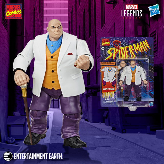 Marvel Legends Spider-Man Retro Series Kingpin Figure Exclusive