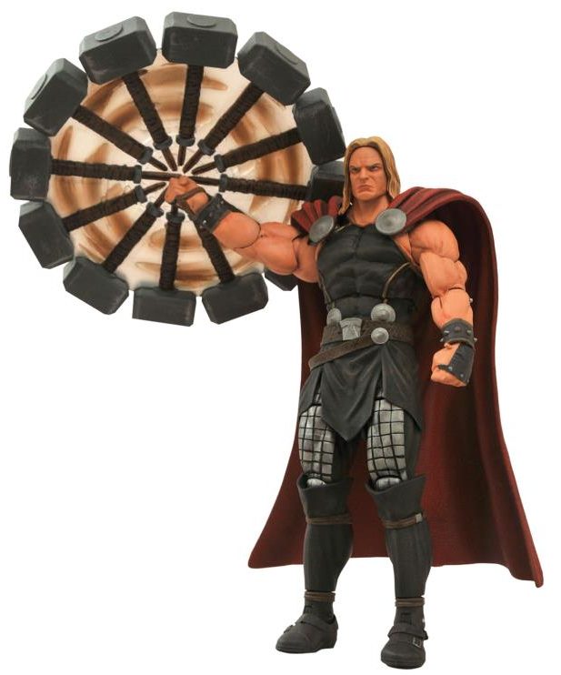 Marvel Select Modern Thor Figure with Spinning Hammer Reissue