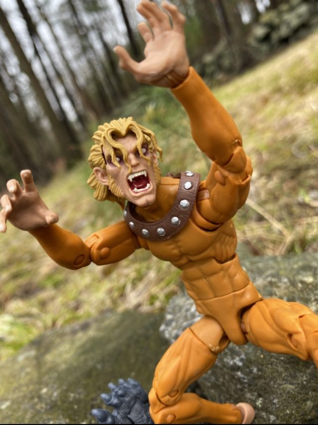 Close-Up of Wild Child X-Men Legends Figure Review