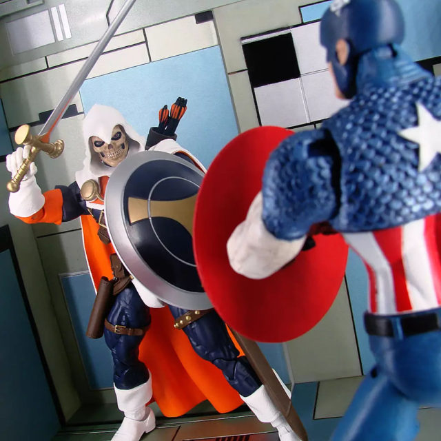 DST Taskmaster Marvel Select Figure vs Captain America