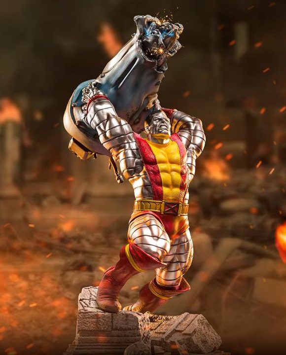 Iron Studios Colossus X-Men Statue Battle Diorama Series