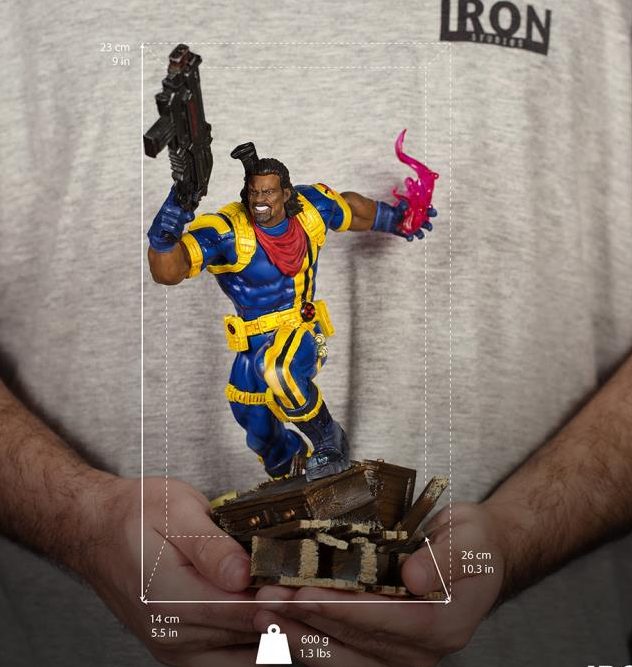 Iron Studios X-Men Bishop Statue Size Scale Photo