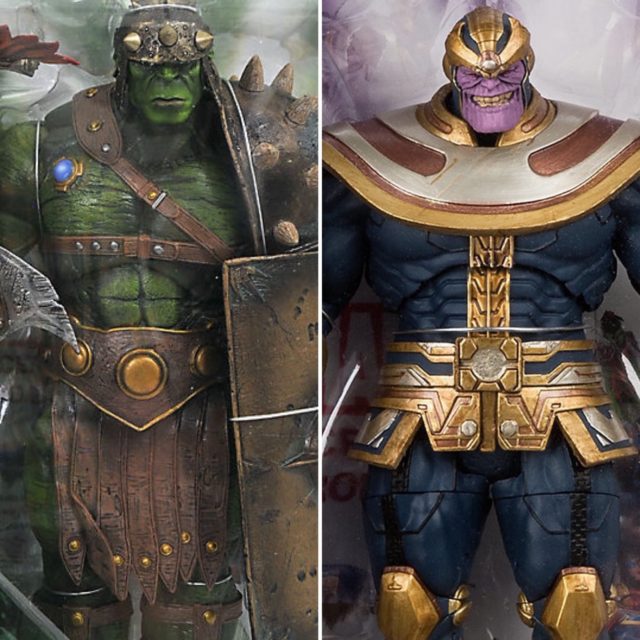 Marvel Select Planet Hulk and Modern Thanos Infinity Figure Rereleases
