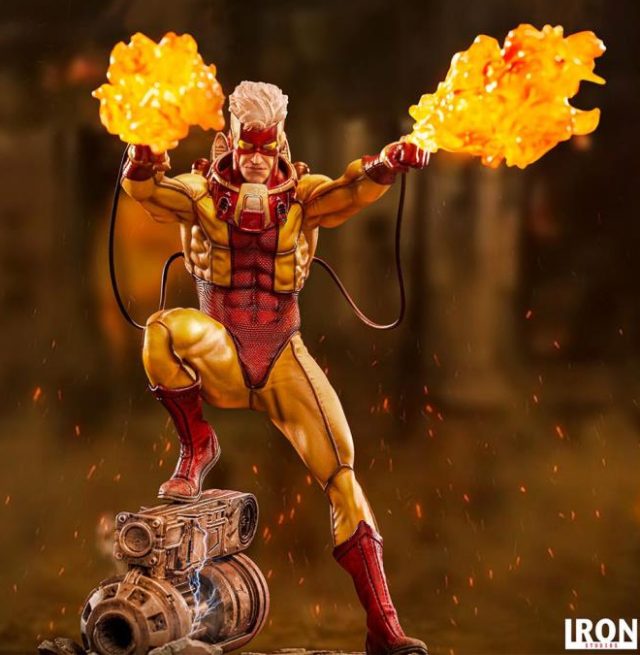 Pyro X-Men Statue Battle Diorama Series Iron Studios