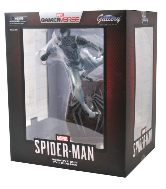SDCC 2020 Exclusive Marvel Gallery Negative Suit Spider-Man Statue