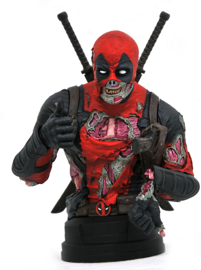 SDCC 2020 Exclusive Zombie Deadpool Bust