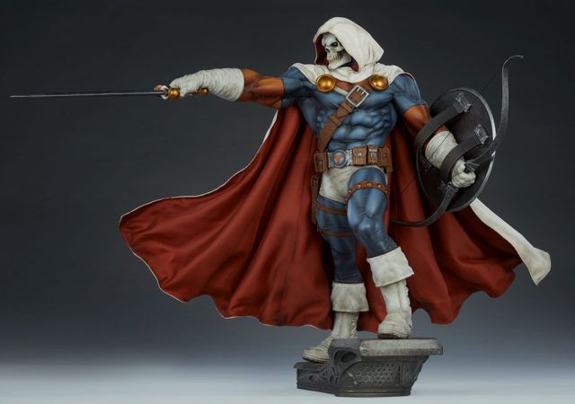 Side View of Sideshow Premium Format Taskmaster Statue 2020