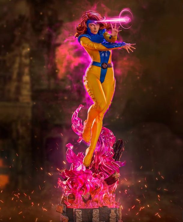 X-Men Battle Diorama Series Jean Grey Iron Studios Statue