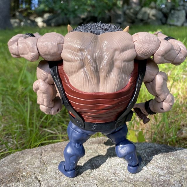 Back of Marvel Legends Sugar Man X-Men Figure