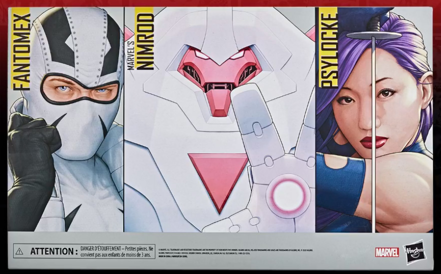 2020 Hasbro X-Men Marvel Legends Amazon Exclusive FANTOMEX 3-Pack Action Figure 