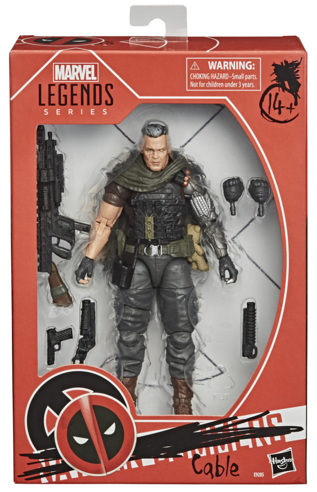 Deadpool Movie Marvel Legends Cable Figure Exclusive Packaged in Box