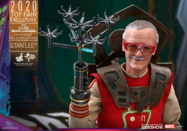 Hot Toys Barber Stan Lee Ragnarok Exclusive 12 Inch Figure