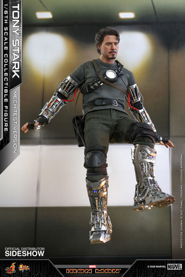 Hot Toys Tony Stark Mech Test Version 2020 Figure Flying