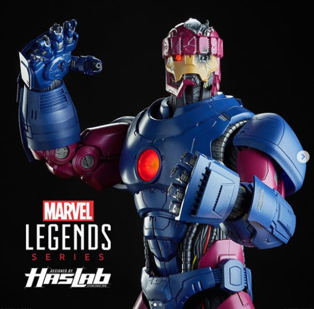 Marvel Legends Battle Damaged Sentinel Head and Hand