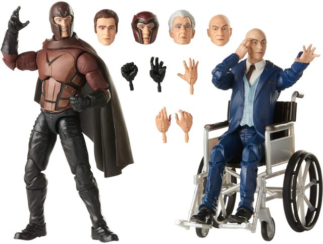 Marvel Legends Movie Magneto and Professor X Figures and Accessories X-Men