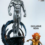 Sideshow Silver Surfer EXCLUSIVE Statue w/ Nova Up for Order! 1/4 Maquette!