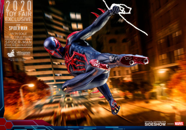 Spider-Man 2099 Hot Toys Exclusive SDCC Toy Fair 2020