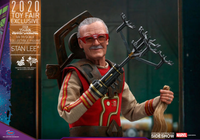 Stan Lee Hot Toys Ragnarok Toy Fair Exclusive with Thor Hair