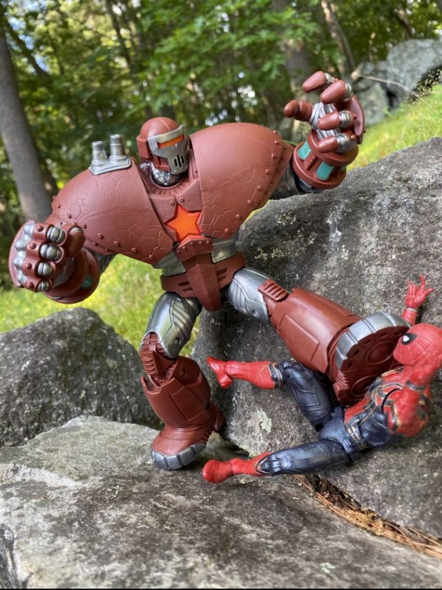 2020 Marvel Legends Crimson Dynamo vs Spider-Man Action Figures