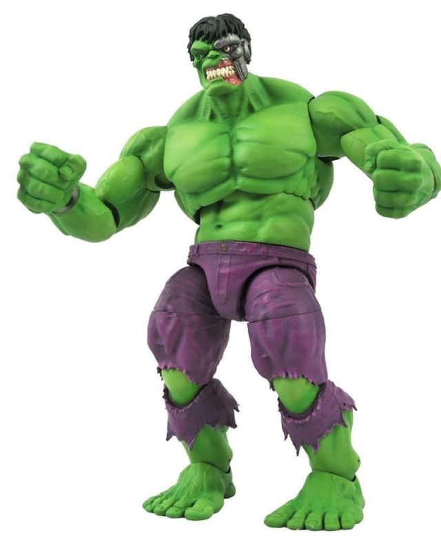 Marvel Select Robot Hulk Cosmic Hulk Figure Head