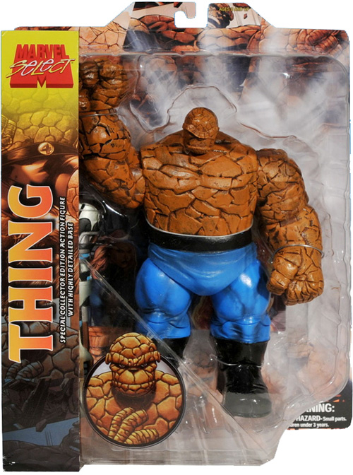 The Thing Marvel Select Figure Packaged Diamond Select Toys