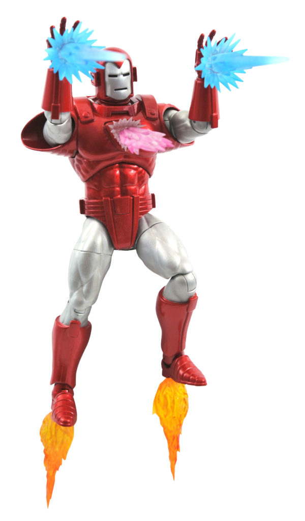 Blast Effects and Unibeam for Diamond Select Toys Silver Centurion Iron Man Action Figure