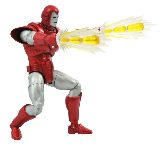 DST Silver Centurion Iron Man Select Figure Pulse Bolts Effect Pieces