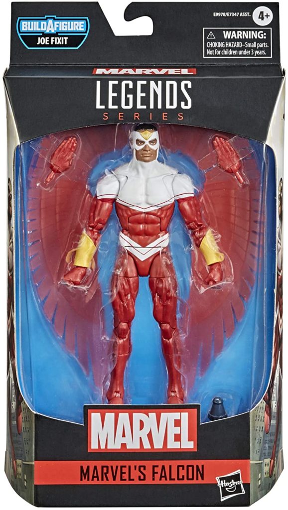 Marvel Legends Classic Falcon Figure Packaged