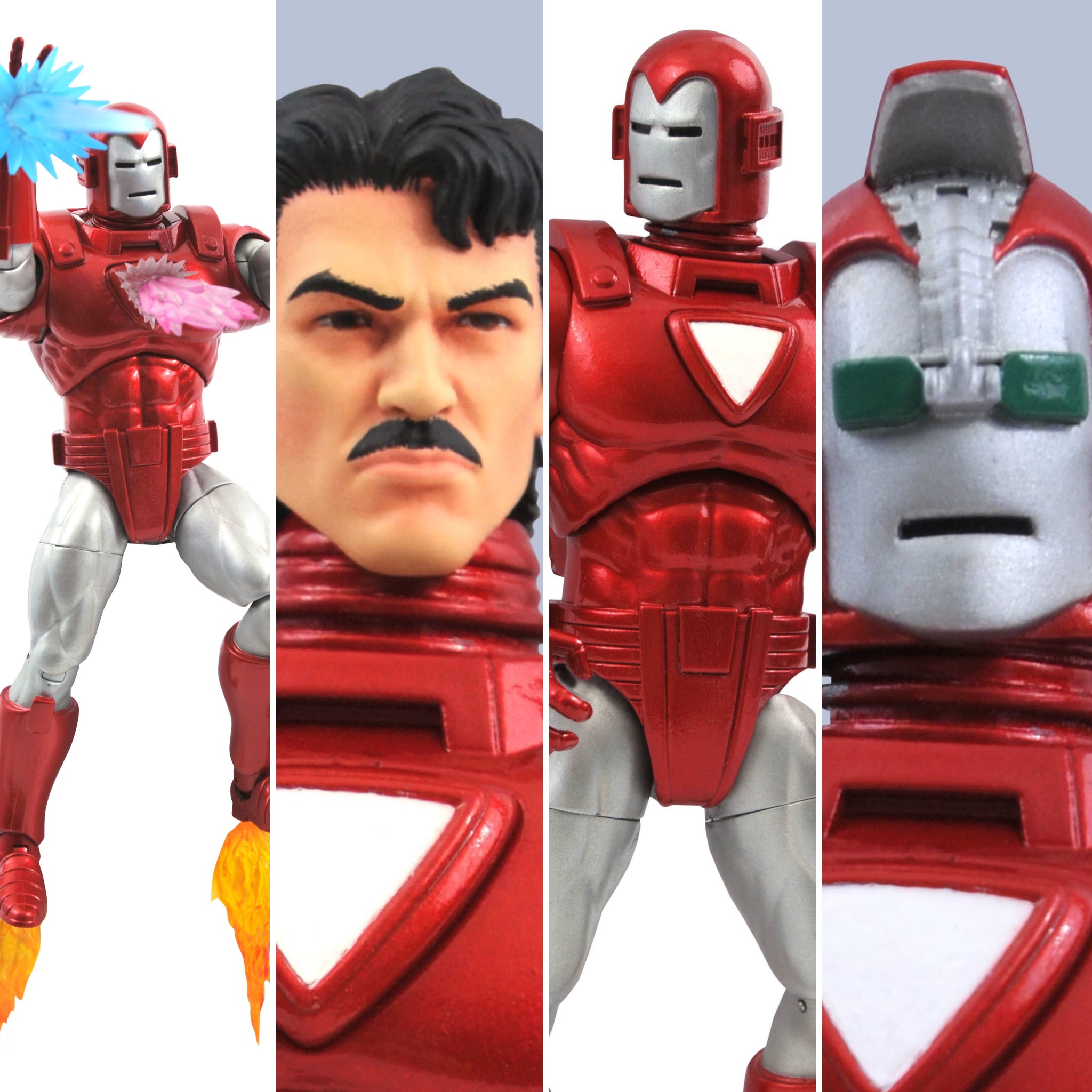 Marvel Select Silver Centurion Iron Man Figure Revealed & Up for ...