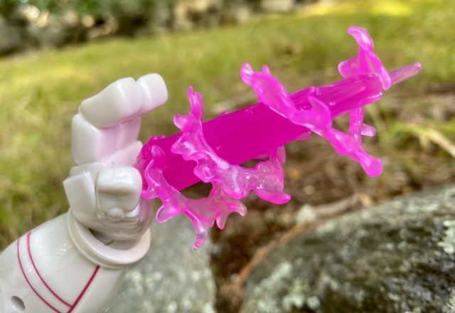 Pink Energy Blast Effects Pieces for Hasbro Nimrod Legends Figure