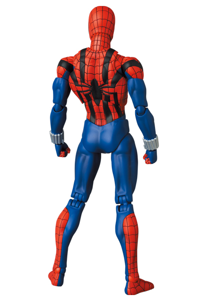 Back of Ben Reilly Sensational Spider-Man MAFEX Figure