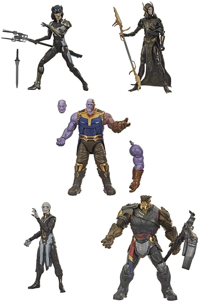 Marvel Legends Black Order Children of Thanos Figures 2020 Exclusive Amazon
