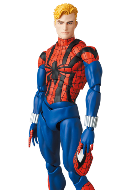 Unmasked Ben Reilly Blonde MAFEX Spider-Man Action Figure