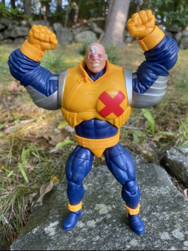 Review Marvel Legends Strong Guy Six Inch Figure BAF X-Factor