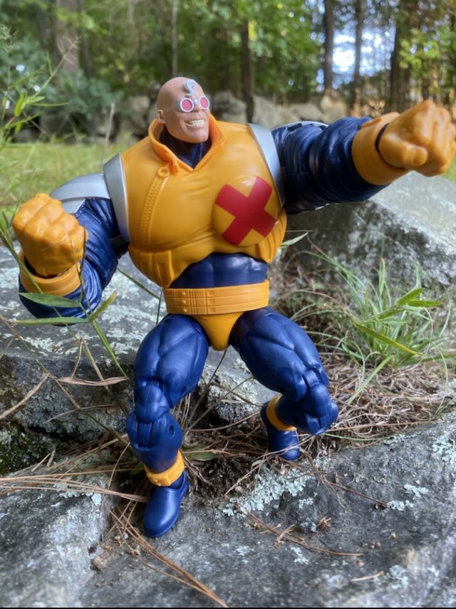 Strong Guy Marvel Legends Figure Articulation