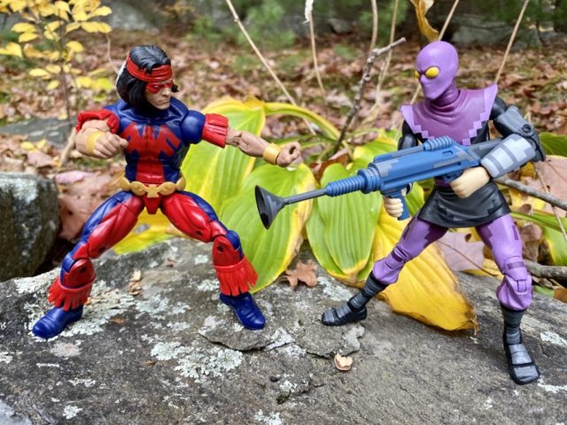 Marvel Legends Thunderbird Figure vs NECA Foot Soldier