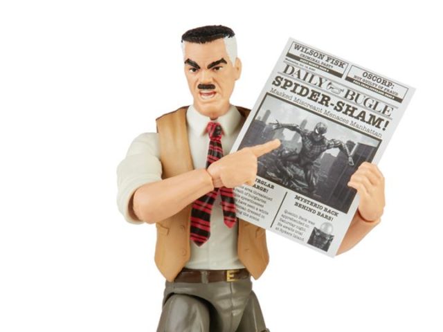 Hasbro JJJ Jameson Figure Holding Newspaper