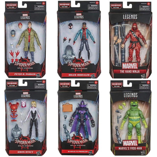 Marvel Legends 2021 Spider-Man Into The Spider-Verse Series Figures