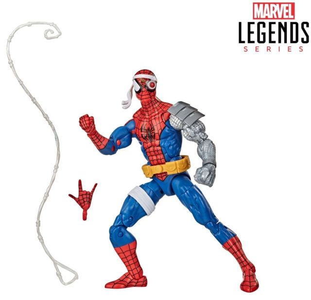Marvel Legends Cyborg Spider-Man Figure and Accessories