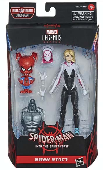 Marvel Legends Into the Spider-Verse Ghost Spider Spider-Ham Packaged