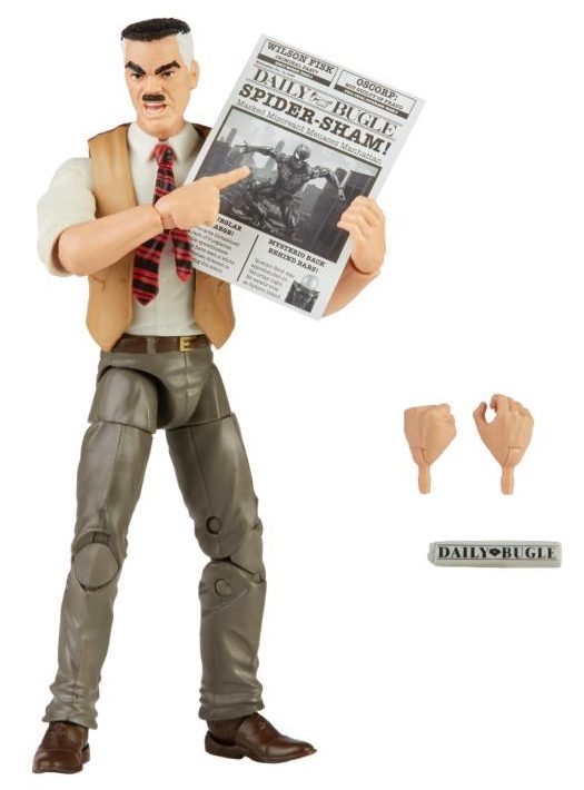 Marvel Legends Spider-Man Retro Jonah Jameson Action Figure