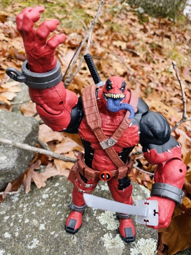 Hasbro Build-A-Figure Venompool Marvel Legends Venom Deadpool