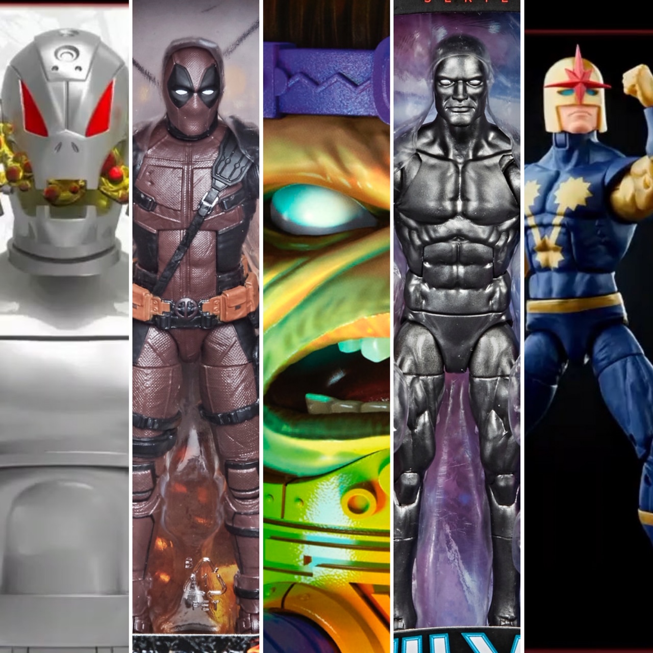 Captain Marvel Legends Action Figure MODOK Series W/comic ToyBiz for sale online 