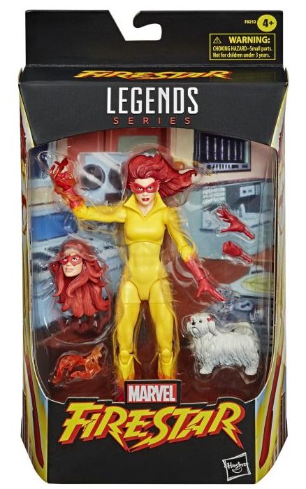 Marvel Legends 2021 Firestar Action Figure Packaged