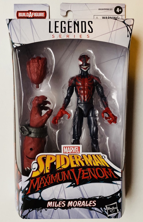 Marvel Legends Maximum Venom Miles Morales Packaged In Box